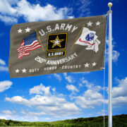 Premium 250th Anniversary Of The Army Grommet Flag VPVC120049, Gifts For Army Veteran, Best Gifts On Father's Day, Veterans Day. - Image 2