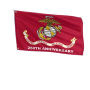 Premium USMC Grommet Flag VPVC120066, 250th Anniversary Marine Corps Flag, Gifts For Marine Veteran, Best Gifts On Father's Day, Veterans Day. - Image 3