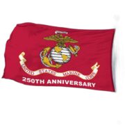 Premium USMC Grommet Flag VPVC120066, 250th Anniversary Marine Corps Flag, Gifts For Marine Veteran, Best Gifts On Father's Day, Veterans Day. - Image 2