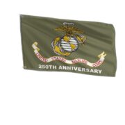 Premium USMC Grommet Flag VPVC120067, 250th Anniversary Marine Corps Flag, Gifts For Marine Veteran, Best Gifts On Father's Day, Veterans Day. - Image 3