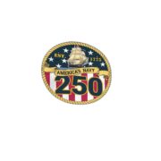 Premium US Navy Grommet Flag VPVC120065, 250th Anniversary Navy Flag, Gifts For Navy Veteran, Best Gifts On Father's Day, Veterans Day. - Image 2