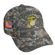 Premium Custom USMC Embroidered Hat VPVC308207, 250th Anniversary Marine Corps Hat, Gifts For Marine Veteran, Gifts On Father's Day, Veterans Day.