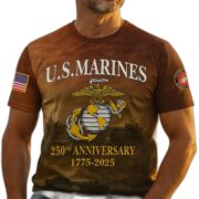 Premium 250th Anniversary Marine T-Shirt CPVC300704