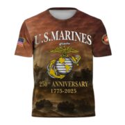 Premium 250th Anniversary Marine T-Shirt CPVC300704 - Image 2