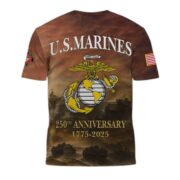 Premium 250th Anniversary Marine T-Shirt CPVC300704 - Image 3