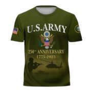 Premium 250th Anniversary Of The Army T-Shirt CPVC300702 - Image 2