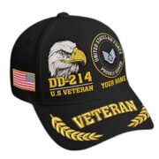Premium Embroidered US Veterans Hats BPHN230712, Custom Name & Rank, Gifts for US Veterans, Gifts on Veterans Day - Image 12