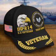 Premium Embroidered US Veterans Hats BPHN230712, Custom Name & Rank, Gifts for US Veterans, Gifts on Veterans Day - Image 12