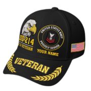 Premium Embroidered US Veterans Hats BPHN230712, Custom Name & Rank, Gifts for US Veterans, Gifts on Veterans Day - Image 7