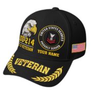 Premium Embroidered US Veterans Hats BPHN230712, Custom Name & Rank, Gifts for US Veterans, Gifts on Veterans Day - Image 9