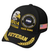 Premium Embroidered US Veterans Hats BPHN230712, Custom Name & Rank, Gifts for US Veterans, Gifts on Veterans Day - Image 17