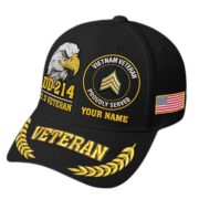 Premium Embroidered US Veterans Hats BPHN230712, Custom Name & Rank, Gifts for US Veterans, Gifts on Veterans Day - Image 21