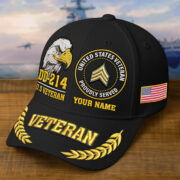 Premium Embroidered US Veterans Hats BPHN230712, Custom Name & Rank, Gifts for US Veterans, Gifts on Veterans Day - Image 19