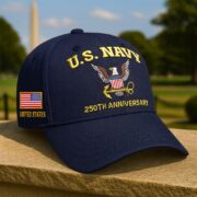 Premium Embroidered US Veterans Hats CPVC300701, 250th Anniversary, Gifts for US Veterans, Gifts on Veterans Day - Image 6