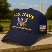 Premium Embroidered US Veterans Hats CPVC300701, 250th Anniversary, Gifts for US Veterans, Gifts on Veterans Day - Image 7