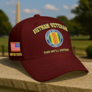 Premium Embroidered US Veterans Hats CPVC300701, 250th Anniversary, Gifts for US Veterans, Gifts on Veterans Day - Image 20