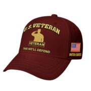 Premium Embroidered US Veterans Hats CPVC300701, 250th Anniversary, Gifts for US Veterans, Gifts on Veterans Day - Image 19