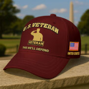 Premium Embroidered US Veterans Hats CPVC300701, 250th Anniversary, Gifts for US Veterans, Gifts on Veterans Day - Image 19