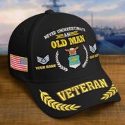 Premium Embroidered US Veterans Hats BPHN230714, Custom Name, Rank & Year, Gifts for US Veterans, Gifts on Veterans Day - Image 12