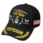 Premium Embroidered US Veterans Hats BPHN230714, Custom Name, Rank & Year, Gifts for US Veterans, Gifts on Veterans Day - Image 13