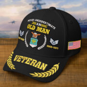 Premium Embroidered US Veterans Hats BPHN230714, Custom Name, Rank & Year, Gifts for US Veterans, Gifts on Veterans Day - Image 13