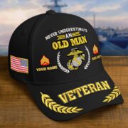 Premium Embroidered US Veterans Hats BPHN230714, Custom Name, Rank & Year, Gifts for US Veterans, Gifts on Veterans Day - Image 10