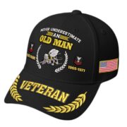 Premium Embroidered US Veterans Hats BPHN230714, Custom Name, Rank & Year, Gifts for US Veterans, Gifts on Veterans Day - Image 9