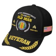 Premium Embroidered US Veterans Hats BPHN230714, Custom Name, Rank & Year, Gifts for US Veterans, Gifts on Veterans Day - Image 21