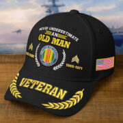 Premium Embroidered US Veterans Hats BPHN230714, Custom Name, Rank & Year, Gifts for US Veterans, Gifts on Veterans Day - Image 21