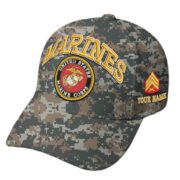 Premium Custom USMC Embroidered Hat VPVC309207, Gifts For Marine Veteran, Gifts On Father's Day, Veterans Day.