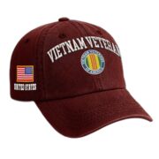 Premium Custom Vietnam Veteran Embroidered Hat VPVC309507, Gifts For Vietnam Veteran, Gifts On Father's Day, Veterans Day. - Image 2