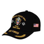 Premium Custom US Army Retired Cap CPVC180817 - Image 3