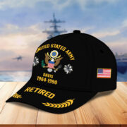 Premium Custom US Army Retired Cap CPVC180817 - Image 3