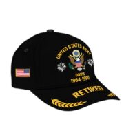 Premium Custom US Army Retired Cap CPVC180817 - Image 2