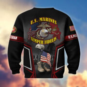 Premium US Veterans Sweatshirt ATTN310721, Gifts For US Veterans, Gifts On Father's Day, Veterans Day. - Image 15