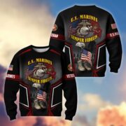 Premium US Veterans Sweatshirt ATTN310721, Gifts For US Veterans, Gifts On Father's Day, Veterans Day. - Image 16