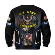 Premium US Veterans Sweatshirt ATTN310721, Gifts For US Veterans, Gifts On Father's Day, Veterans Day. - Image 9