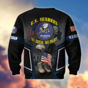 Premium US Veterans Sweatshirt ATTN310721, Gifts For US Veterans, Gifts On Father's Day, Veterans Day. - Image 12