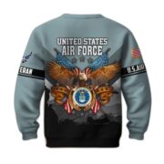 Premium US Veterans Sweatshirt ATTN040821, Gifts For US Veterans, Gifts On Father's Day, Veterans Day. - Image 24
