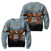 Premium US Veterans Sweatshirt ATTN040821, Gifts For US Veterans, Gifts On Father's Day, Veterans Day. - Image 25