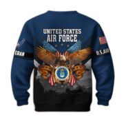 Premium US Veterans Sweatshirt ATTN040821, Gifts For US Veterans, Gifts On Father's Day, Veterans Day. - Image 27