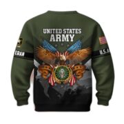 Premium US Veterans Sweatshirt ATTN040821, Gifts For US Veterans, Gifts On Father's Day, Veterans Day. - Image 6