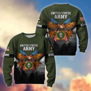 Premium US Veterans Sweatshirt ATTN040821, Gifts For US Veterans, Gifts On Father's Day, Veterans Day. - Image 7