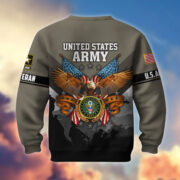 Premium US Veterans Sweatshirt ATTN040821, Gifts For US Veterans, Gifts On Father's Day, Veterans Day. - Image 3