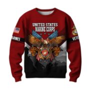Premium US Veterans Sweatshirt ATTN040821, Gifts For US Veterans, Gifts On Father's Day, Veterans Day. - Image 17
