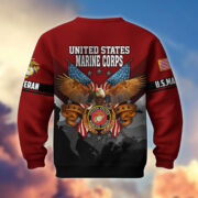 Premium US Veterans Sweatshirt ATTN040821, Gifts For US Veterans, Gifts On Father's Day, Veterans Day. - Image 18