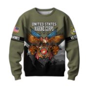 Premium US Veterans Sweatshirt ATTN040821, Gifts For US Veterans, Gifts On Father's Day, Veterans Day. - Image 20