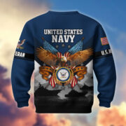 Premium US Veterans Sweatshirt ATTN040821, Gifts For US Veterans, Gifts On Father's Day, Veterans Day. - Image 12