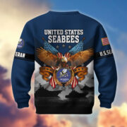 Premium US Veterans Sweatshirt ATTN040821, Gifts For US Veterans, Gifts On Father's Day, Veterans Day. - Image 15