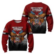 Premium US Veterans Sweatshirt ATTN040821, Gifts For US Veterans, Gifts On Father's Day, Veterans Day. - Image 37